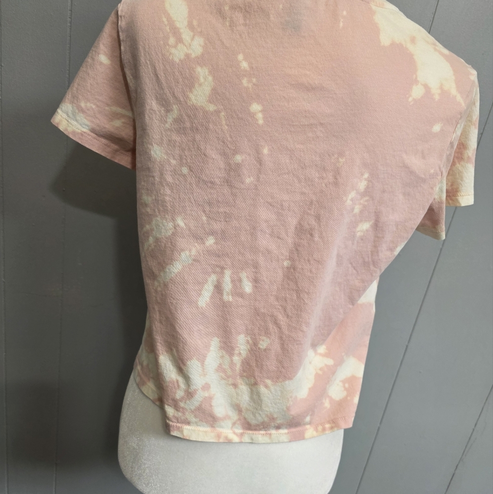 H&M Divided Baby It You Bleach Dye Top Size M - Picture 8 of 10